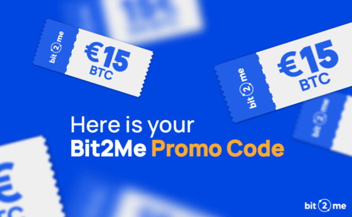 Bono Bit2Me: €15 BTC, Card con reembolso 7%, Earn con 25% APY