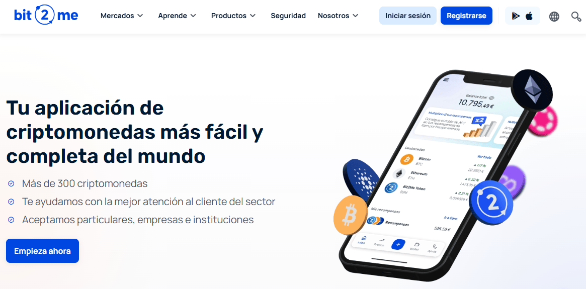 Bit2Me primera fintech hispanohablante MiCA CASP CNMV España