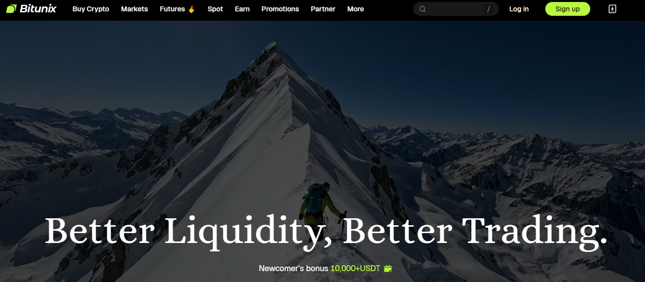 Bitunix plataforma de criptoactivos global emergente con futuros y bonos de bienvenida