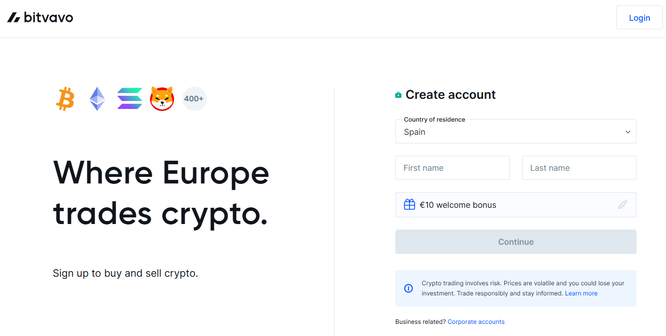 Bono Bitvavo en detalle Bono Bitvavo: 10 euros gratis y 10.000 euros de volumen sin comisiones